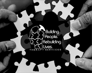 BUILDING PEOPLE. REBUILDING LIVES. THERAPY SERVICES logo