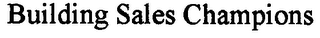BUILDING SALES CHAMPIONS logo