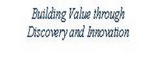 BUILDING VALUE THROUGH DISCOVERY AND INNOVATION logo