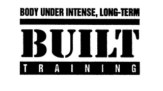 BUILT BODY UNDER INTENSE, LONG-TERM TRAINING logo