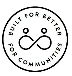 BUILT FOR BETTER FOR COMMUNITIES logo