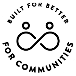 BUILT FOR BETTER FOR COMMUNITIES logo