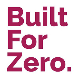 BUILT FOR ZERO. logo
