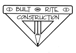 BUILT RITE CONSTRUCTION logo