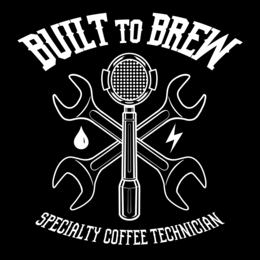 BUILT TO BREW SPECIALTY COFFEE TECHNICIAN logo