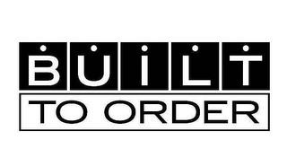 BUILT TO ORDER logo