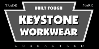 BUILT TOUGH KEYSTONE WORKWEAR GUARANTEED logo