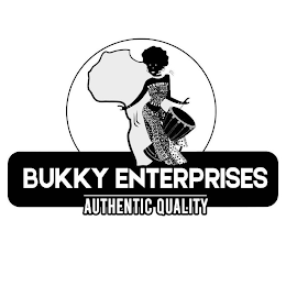 BUKKY ENTERPRISES AUTHENTIC QUALITY logo