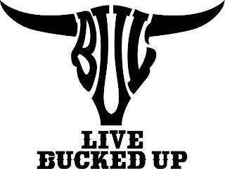 BUL LIVE BUCKED UP logo