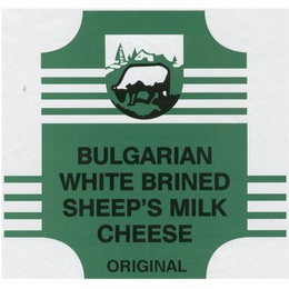 BULGARIAN WHITE BRINED SHEEP'S MILK CHEESE ORIGINAL logo