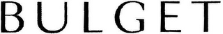 BULGET logo