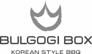 BULGOGI BOX KOREAN STYLE BBQ logo