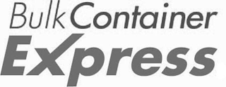 BULK CONTAINER EXPRESS logo