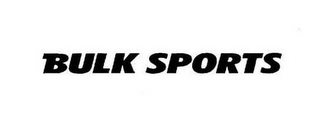 BULK SPORTS logo