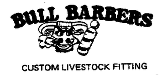 BULL BARBERS CUSTOM LIVESTOCK FITTING logo