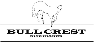 BULL CREST RISE HIGHER logo