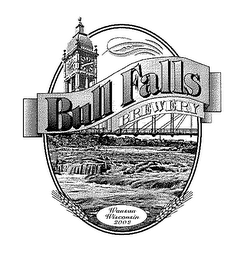 BULL FALLS BREWERY WAUSAU WISCONSIN 2002 logo