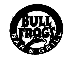 BULL FROG'S BAR & GRILL logo