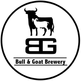 BULL & GOAT BREWERY BG logo