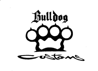 BULLDOG CUSTOMS logo
