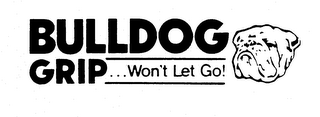 BULLDOG GRIP WON'T LET GO logo