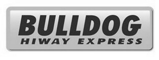 BULLDOG HIWAY EXPRESS logo