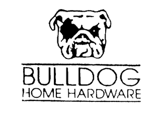 BULLDOG HOME HARDWARE logo