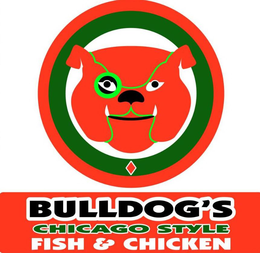 BULLDOG'S CHICAGO STYLE FISH & CHICKEN logo