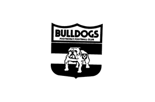 BULLDOGS FOOTSCRAY FOOTBALL CLUB logo