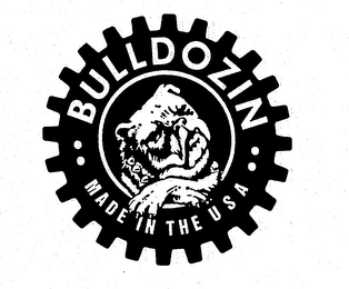 -- BULLDOZIN MADE IN THE USA logo