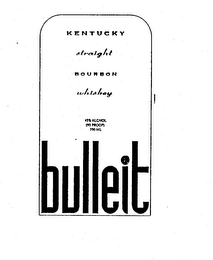 BULLEIT KENTUCKY STRAIGHT BOURBON WHISKEY 45% ALC/VOL (90 PROOF) 750 ML logo