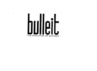 BULLEIT THE EVOLUTION OF BOURBON logo