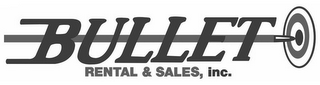 BULLET RENTAL & SALES, INC. logo