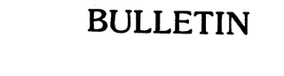 BULLETIN logo