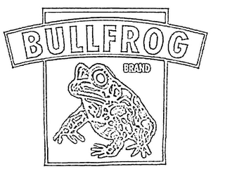BULLFROG BRAND logo