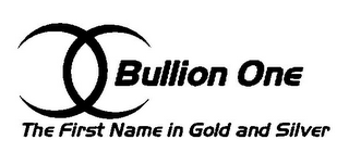 BULLION ONE THE FIRST NAME IN GOLD AND SILVER logo