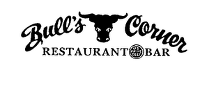 BULL'S CORNER RESTAURANT BAR U.S. PRIME BEEF logo