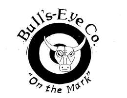 BULL'S-EYE CO. "ON THE MARK" logo