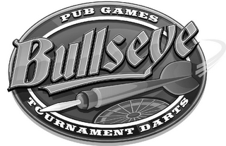BULLSEYE PUB GAMES TOURNAMENT DARTS logo
