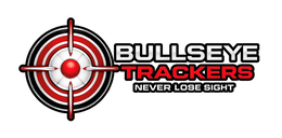 BULLSEYE TRACKERS NEVER LOSE SIGHT logo