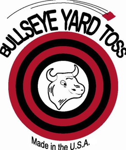 BULLSEYE YARD TOSS MADE IN THE U.S.A. logo
