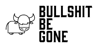 BULLSHIT BE GONE logo