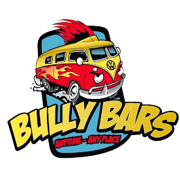 BULLY BARS ANY TIME - ANY PLACE logo