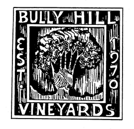 BULLY HILL EST. 1970 VINEYARDS logo