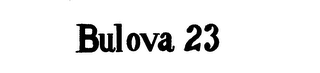 BULOVA 23 logo