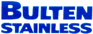 BULTEN STAINLESS logo