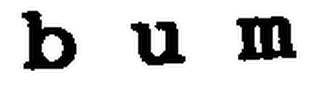 BUM logo