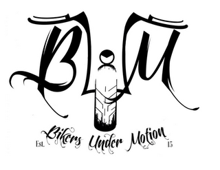 BUM BIKERS UNDER MOTION EST. 15 logo
