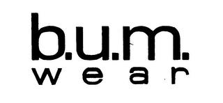 B.U.M. WEAR logo