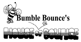 BUMBLE BOUNCE'S HOUSE OF BOUNCE logo